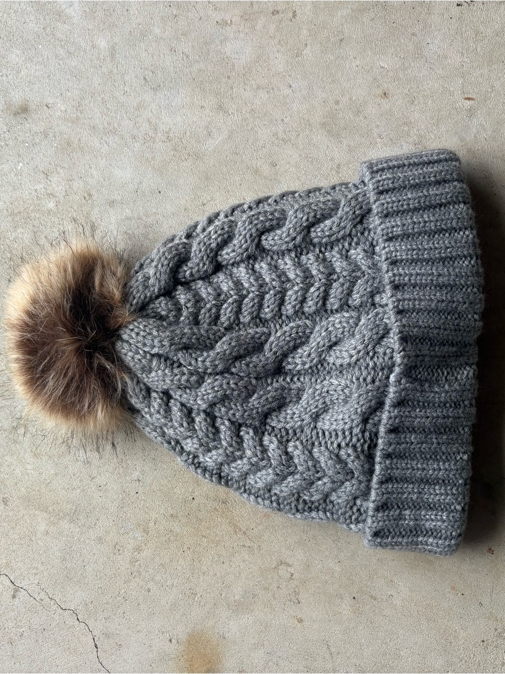 Timberland cable knit beanie